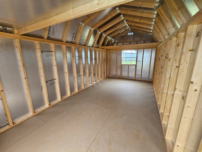 10x20 - Lofted Low Wall