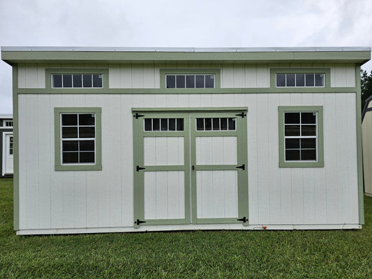 10x20 - Modern Shed High Wall