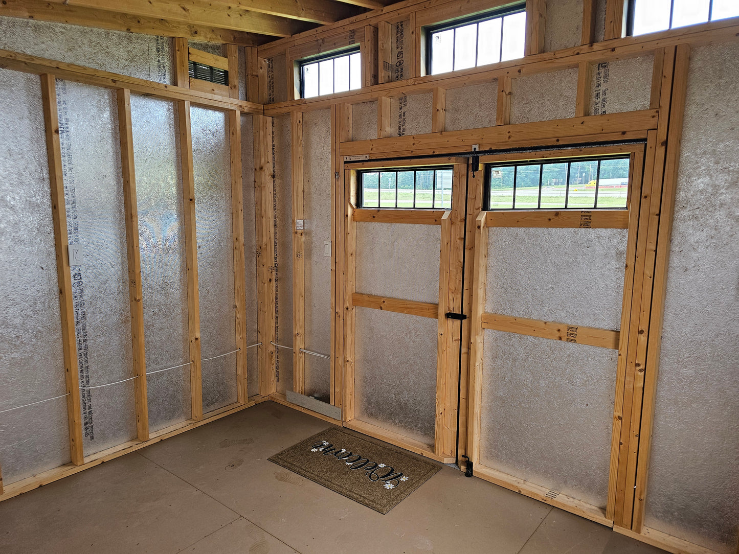 10x12 - Modern Shed High Wall