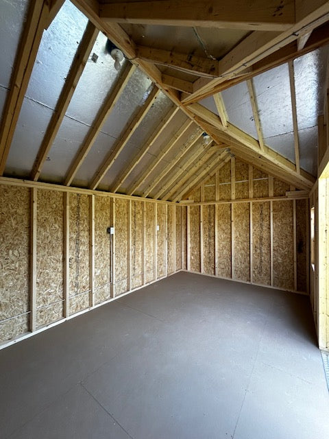 10x16 - Cambridge Dormer Low Wall