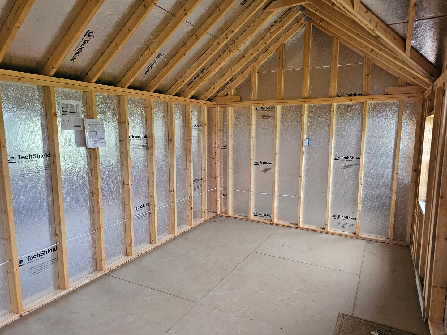 10x16 - Cambridge Dormer Low Wall