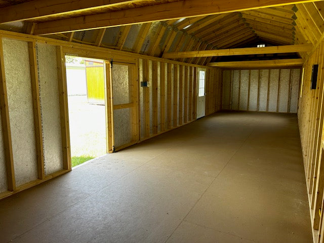 12x40 - Lofted Barn Low Wall