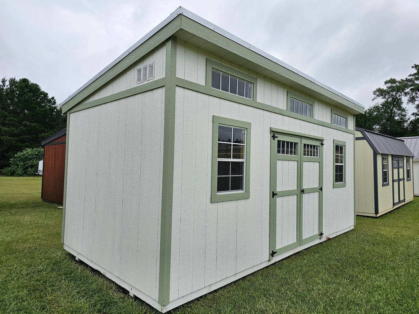 10x20 - Modern Shed High Wall