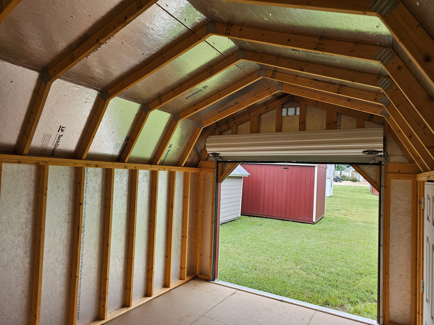 12x16 - Lofted Low Wall