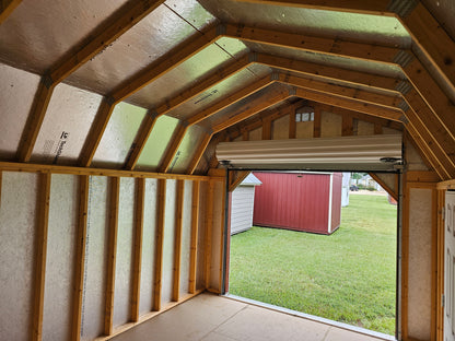 12x16 - Lofted Low Wall