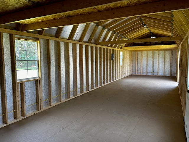 12x40 - Lofted Barn Low Wall
