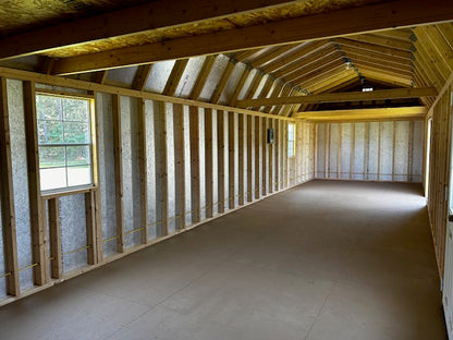 12x40 - Lofted Barn Low Wall