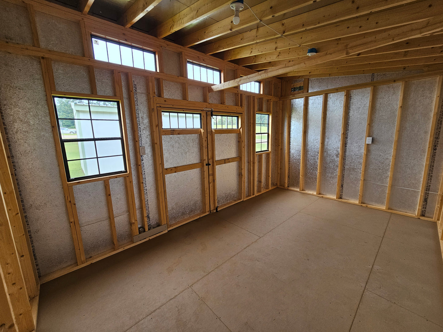 10x16 - Modern Shed High Wall