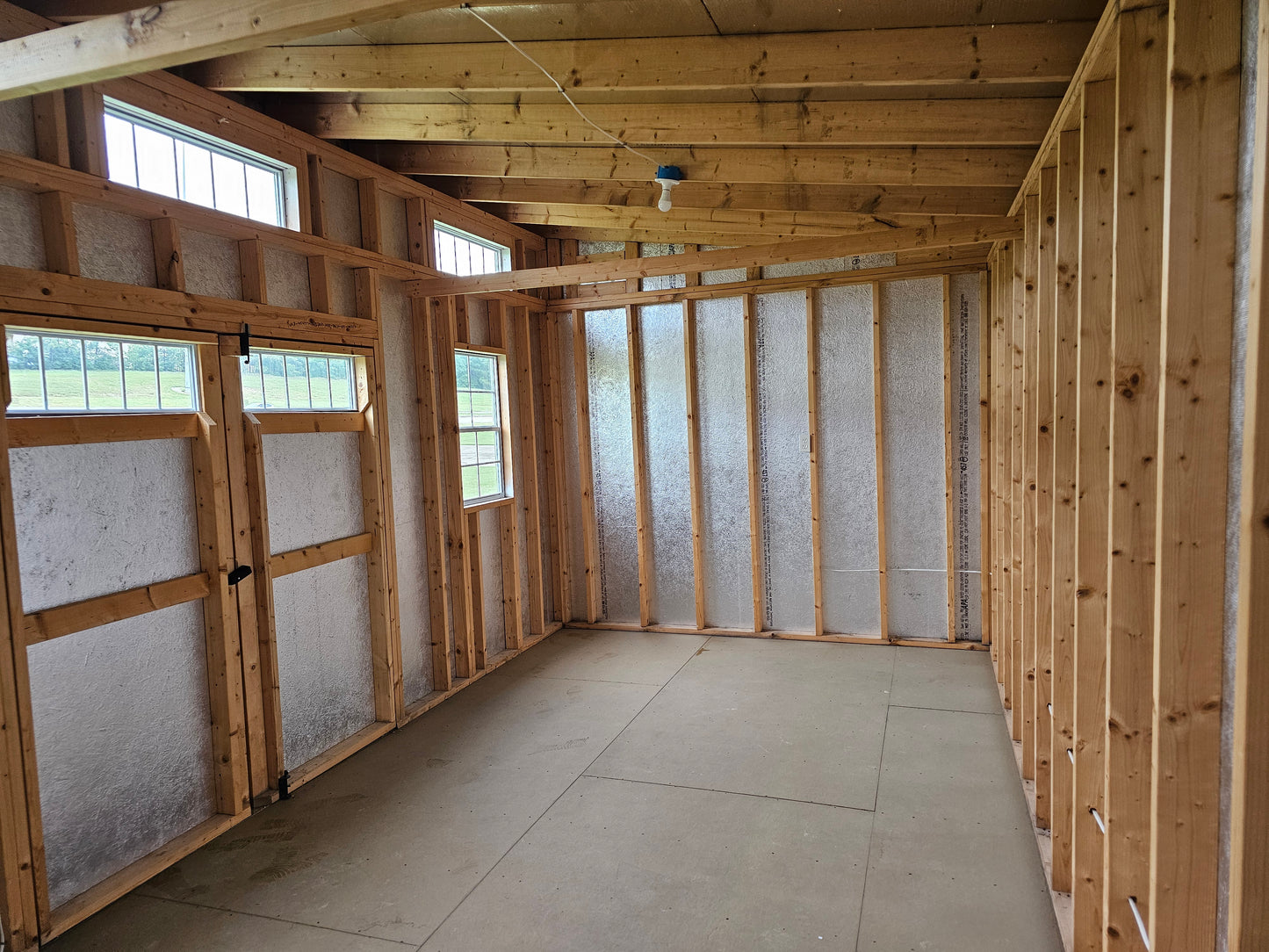 10x20 - Modern Shed High Wall